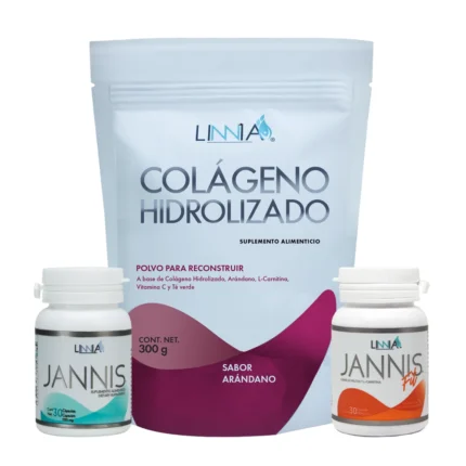 colageno arandano + fit + jannis